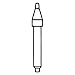 Pace 1121-0494-P5 .040" Extended Reach Desolder Tip