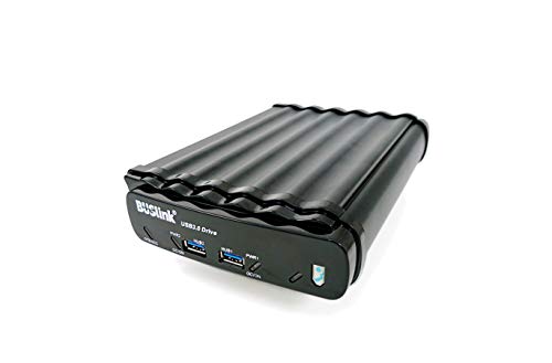 BUSlink XP Compliant USB 3.0 with 2-Port Hub External Desktop Hard Drive for All OS (10TB)