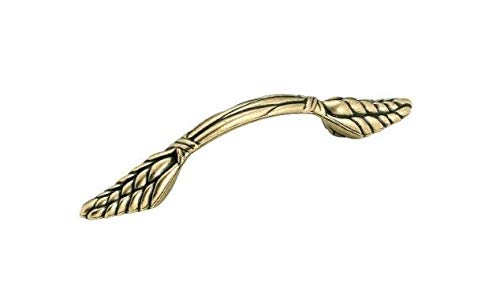 Amerock cm1334o77-XCP5 Natural Elegance Leaf Style Curved Cabinet Pull Handle 3" Center To Center - pack of 5