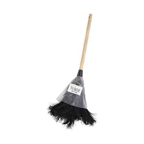 Image of Boardwalk 20BK Professional Ostrich Feather Duster, 10 inch Handle