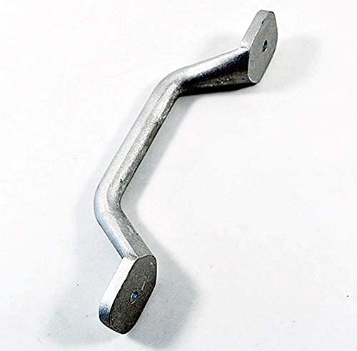 ISURE MARINE 2PCS Boat Cleat Grab Rail Handles Aluminum Fishing Rowboat Duck Jon Boat Row Boat Transom Handles