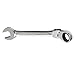 Bahco 41RM-17 Ratchet Combination Wrench with Swivel Head
