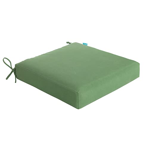 Image of QILLOWAY Outdoor Chair Cushion Set with Strings,Replacement Outdoor Cushions for Patio Furniture.(Dark Green)