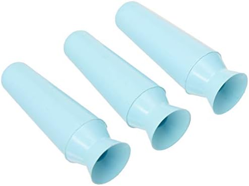 DMV Scleral Cup Large Contact Lens Handler - Inserts and Removes Scleral Contact Lenses and Prosthetic Eyes (Ventless) - Pack of 3