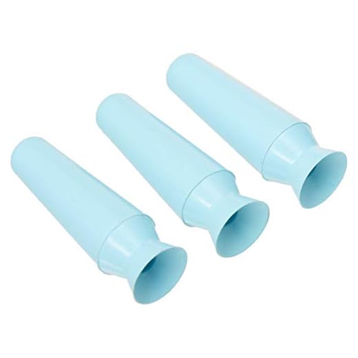 DMV Scleral Cup Large Contact Lens Handler - Inserts and Removes Scleral Contact Lenses and Prosthetic Eyes (Ventless) - Pack of 3 Colors May Vary