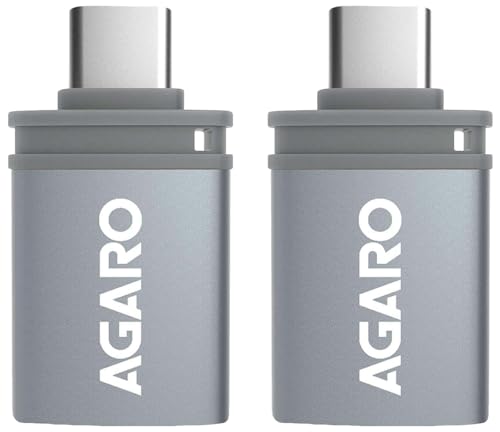 Image of AGARO Blaze USB 3.0 to USB Type C OTG Adapter (Pack of 2)