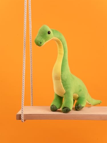 Image of Mirada Brachiosaurus Dinosaur Soft Toy - Grey Plush Stuffed Animal Gift for Kids, Boys & Girls - 40cm