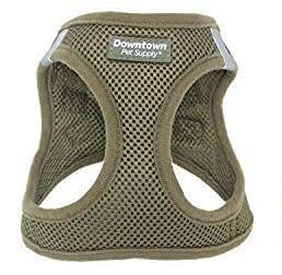 Downtown Pet Supply Adjustable Dog Harness For Large Dogs No Pull, Xl, Hunter Green - Step In Dog Harness With Padded Mesh Fabric And Reflective Trim - Buckle Strap Harness For Dogs #TOP6
