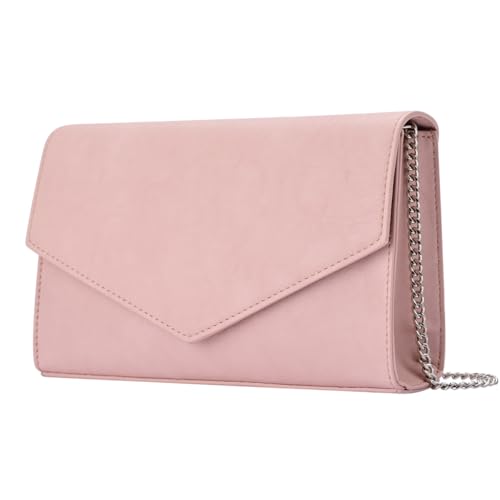Image of GM LIKKIE Clutch Purses for Women, Evening Crossbody Envelope Handbags | GM LIKKIE Small Faux Leather Shoulder Bag for party, wedding, cocktail and formal date night occasions