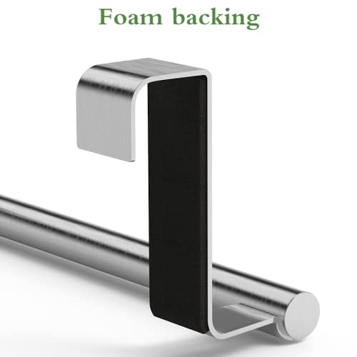 Towel Rack For Cabinet, Strong Steel Kitchen Over Cabinet Towel Bar Holder, 9" Wide - 2 Pack #TOP3