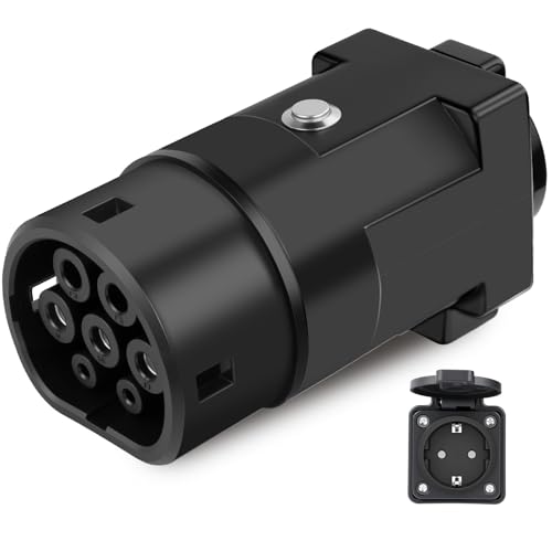 GUWIEYG [Compatibile Solo con MG BYD Auto EV] Adattatore V2L Compatibile con MG, Adattatore da Veicolo a Carico 16A 220V, Scaricatore Type2, Adatto a Connettore Auto MG4 MG5