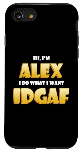 Alex Costume IDGAF Funny Meme Halloween Costume Alexander �X�}�z�P�[�X iPhone SE (2020) / 7 / 8 �p