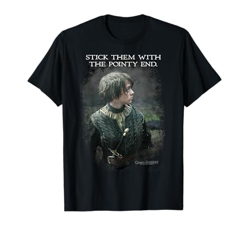 Game of Thrones Arya Stark Stick Them with The Pointy End T-Shirt