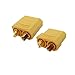 WUZDPRCJ 4Pair XT90 XT60 XT30 Male Female Banana Bullet Plug Jack Connector XT-60 XT-90 XT-30 (Color : 4Pair XT60)