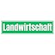 Landwirtschaft Auto Magnetschild – Olanmarp Robustes Magnet-Hinweisschild | UV-Beständig & wetterfest | Flexible Anbringung & rückstandslos entfernbar - ca. 20 x 5 cm - bis 190 km/h - Made in EU