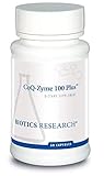 Biotics Research Coq Zyme 100 Plus 100 Milligram of emulsified coenzyme Q10, B Vitamins. 60count