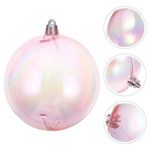 Boules de Noël arc-en-ciel incassables pour sublimer vos tables de mariage - 8