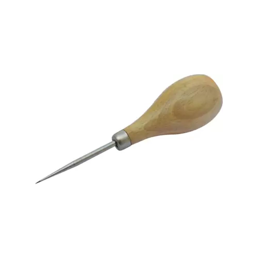 LUXURO Pin Pusher with Flat and Stubby Wood Handle