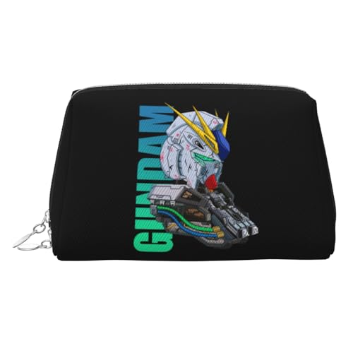 化粧ポーチ ネオ ジオンガンダム レディース メイクポーチ 化粧バッグ メンズ トラベルポーチ レザー 小物入れ かわいい おしゃれ 可愛い 化粧品収納 大容量 防水 多機能 旅行 持ち運び便利