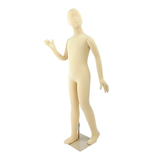 Amazon | フレキシブルマネキン 全身マネキン 可動マネキン キッズ 