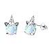 EVBEA Cute Skull Studs Womens Gothic Cool Statement Skeleton Jewelry Candy Skull Earrings