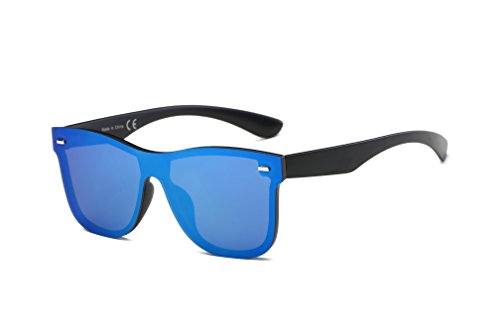 Stranger Vision Women's 'Mabel' 53mm Mirrored Designer Sunglasses