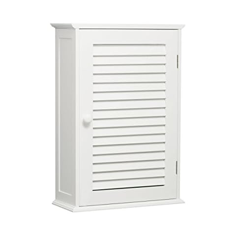 Premier Bathroom Wall Cabinet with Shutter Door Cover