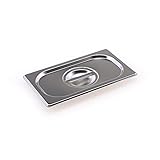 UNIVERSELL: Der Edelstahl 1/4 GN-Deckel passt auf alle 1/4 GN-Behälter