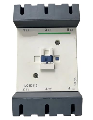 Contacteur CA LC1D LC1D115 380V triphasé rail DIN pour moteur