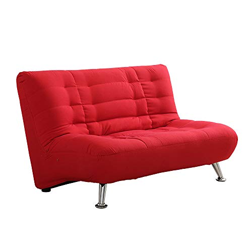 アーバン通商 コンパクトソファ マフィン レッド 省スペース 2人掛け AZ-3166 2P