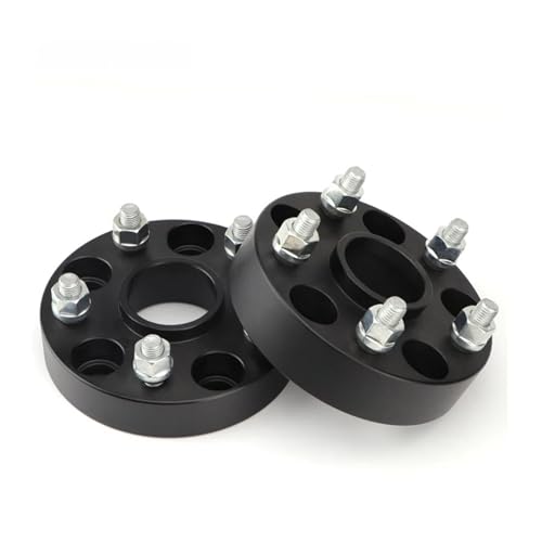 Adaptateur d'entretoise de roue aluminium 5x114.3 67.1mm élargisseur de voie noir 15mm pour Dodge