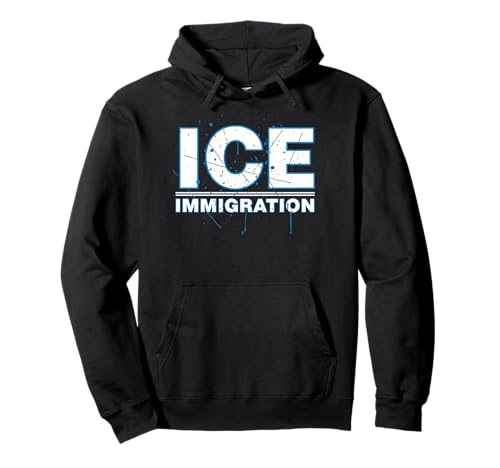 Ice Immigration Funny Political Statement Pullover Hoodie