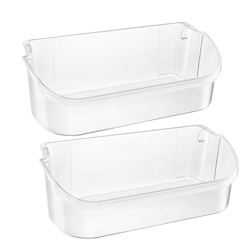 Poubelles de réfrigérateur à installation facile et rapide, pack de 2 bacs robustes