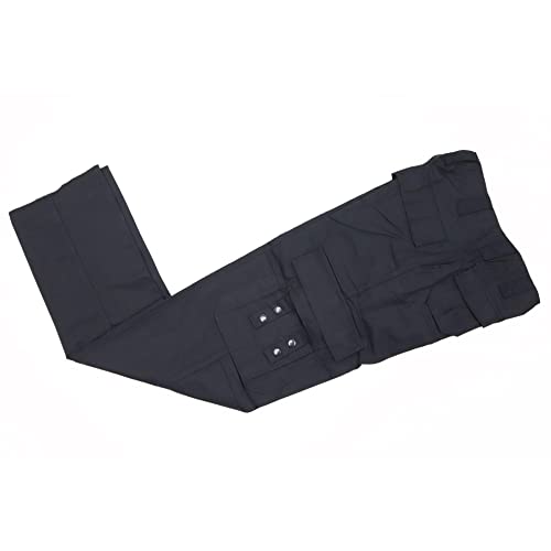 EMS Polycotton Ripstop Pants from Urban Defender by Fechheimer, Navy - Unhemmed (29R)