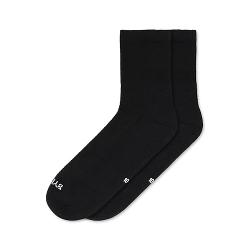 BYLT Crew Socks for Men - Comfortable Cotton Socks for Men with Cool Touch Fabric and 4-Way Stretch