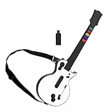 Game Goby Guitar Hero Controller for PC and PS3 - Wireless Guitar for Guitar Hero, Rock Band & Clone Hero Games, Guitar Hero Guitar with Strap & Wireless Dongle (5 Keys)