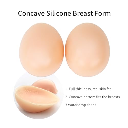 Lervanla Silicone Breast Form Women Breast Enhancement Wireless Mastectomy Bra with Pockets for Prosthesis3