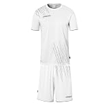 Uhlsport Herren Score 26 Fußball Trikot-Set - Fußball-Set Bestehend Aus Trainings-Shirt Und Trainings-Hose, Weiß/Schwarz, M EU