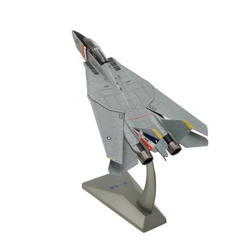 Modelo F-14 Macho Cat escala 1/72 en aleación premium para coleccionistas con acabado Tiger Fighter