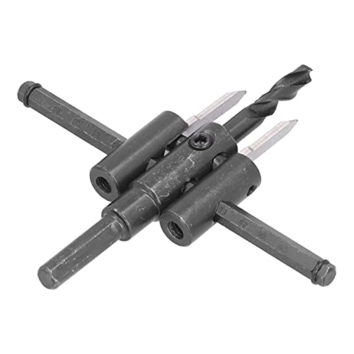 Kit de brocas para cortar círculos ajustable 30-120 mm miniatura 1