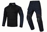 Elite Tribe Emerson Blue Label G3 Combat Uniform Military Tactical Uniform Mens Duty Navy (XXL)