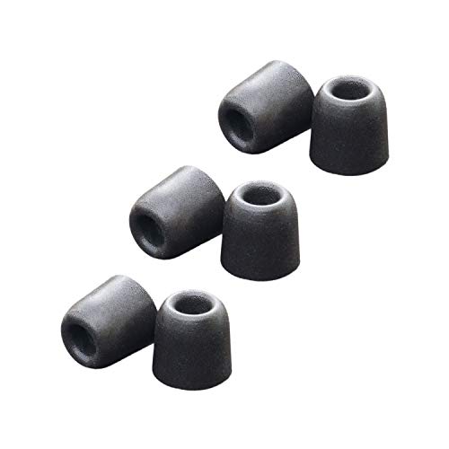 ミヨシ MCO 低反発ウレタンイヤーピース スタンダードタイプ Sサイズ 3ペアセット AAC-TH01/S6P