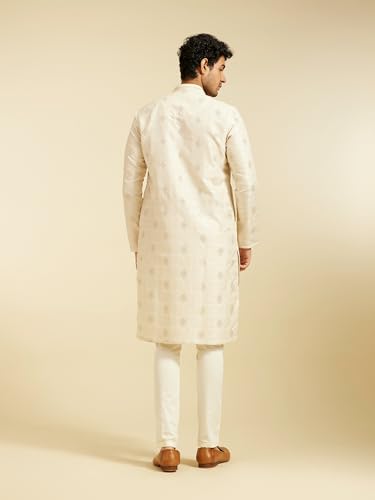 Image of DIWAS BY MANYAVAR Men's Brocade | Jacquard Weave Kurta (1pc)
