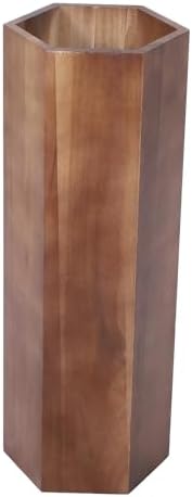 Vintage Wooden Umbrella Stand, Elegant Entryway nizer with Storage Basket for Umbrellas and Canes, Stylish Home Decor, Functional Umbrella Holder