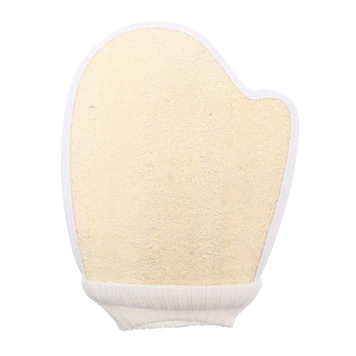 Homoyoyo Guantes Exfoliantes de Doble Cara de Lufa para Ducha Limpieza Profunda de y Cuidado Corporal Manoplas de Baño Duraderas y Transpirables para Eliminar Células Muertas y la Suavidad