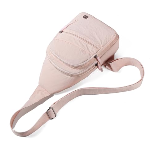 Image of Small Sling Bag for Women Crossbody Sling Backpack Casual Daypack Backpack Cross Body for Travel Outdoor Hiking