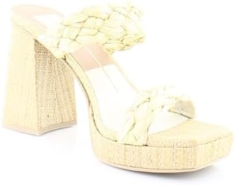Dolce Vita Women's Ashby Braided Sandal, LT Natural Raffia, 8 | Image 3