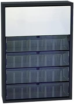 CRAFTLINE Metal Tip-Out Tray Cabinet with Upper Storage