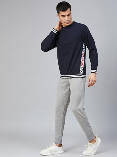 Image of Hubberholme Men Navy Blue Sweatshirt