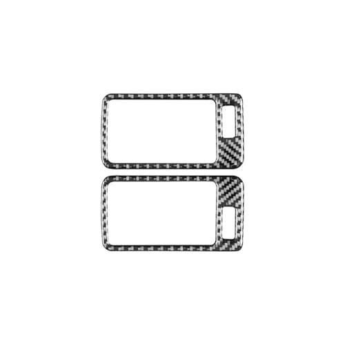Autocollant carbone pour Audi Q7 2007-2015, finition luxe pour grille d'aération